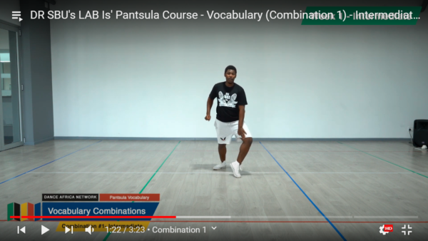 Learn about the South African culture through the traditional dance course of Is Pantsula with Sibusiso Mthembu