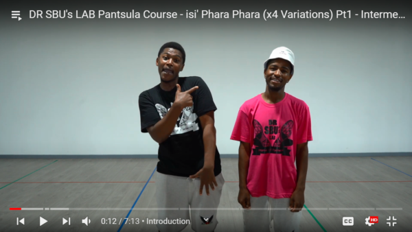 Learn how to dance Is Pantsula with Sibusiso Mthembu & David Mokale with this Online Course the best in South Africa